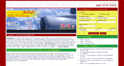 Desktop Screenshot of airzimbabweuk.com
