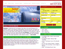 Tablet Screenshot of airzimbabweuk.com